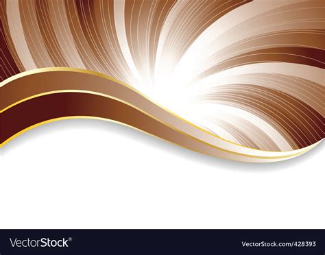 Abstract Chocolate Background Royalty Free Vector Image