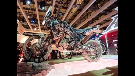 The africa twin is designed to push limits. New Honda Africa Twin, up-close at 2014 EICMA Milan ...