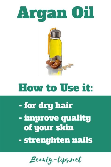 Wash your hair and dry. Argan Oil Benefits & How to Use it for Aging Skin, Dry ...