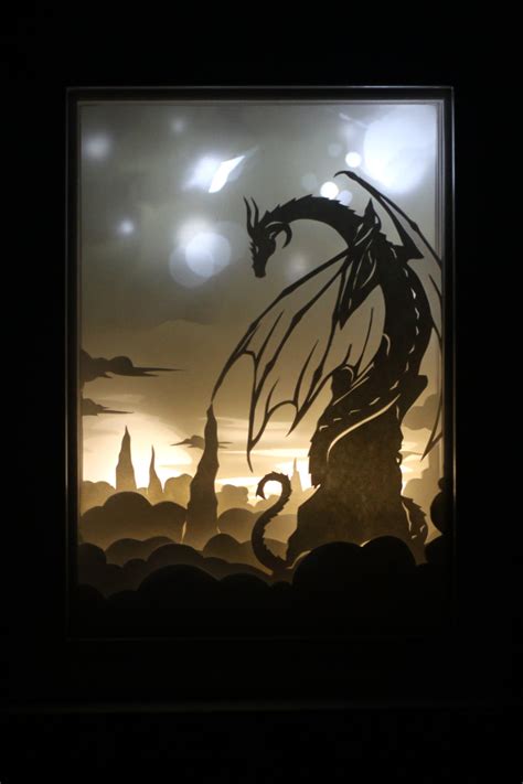 Marvel At These Layered Backlit Papercraft Silhouettes Boing Boing