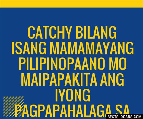 100 Catchy Bilang Isang Mamamayang Pilipinopaano Mo Maipapakita Ang