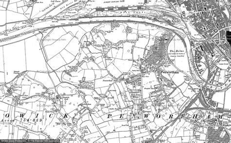 Old Maps Of Penwortham Lancashire Francis Frith