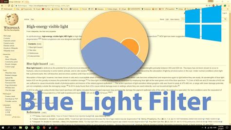How To Turn On Blue Light Filter In Windows 7 8 10 Twilight App For Laptop Update