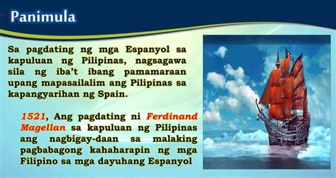Aralin 7 Pananakop Ng Mga Espanyol Sa Pilipinas Ppt