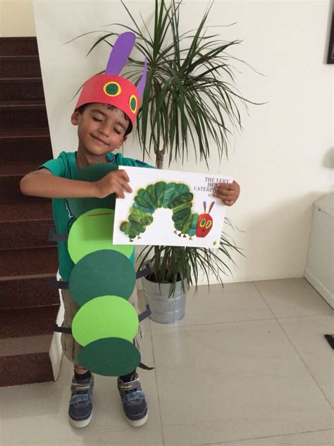 Hungry Caterpillar Kids Book Character Costumes Book Characters