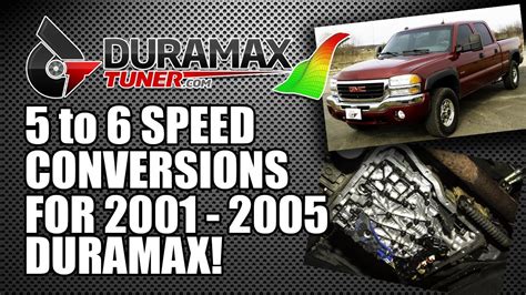 Duramax 2001 2005 Six Speed Conversion Youtube