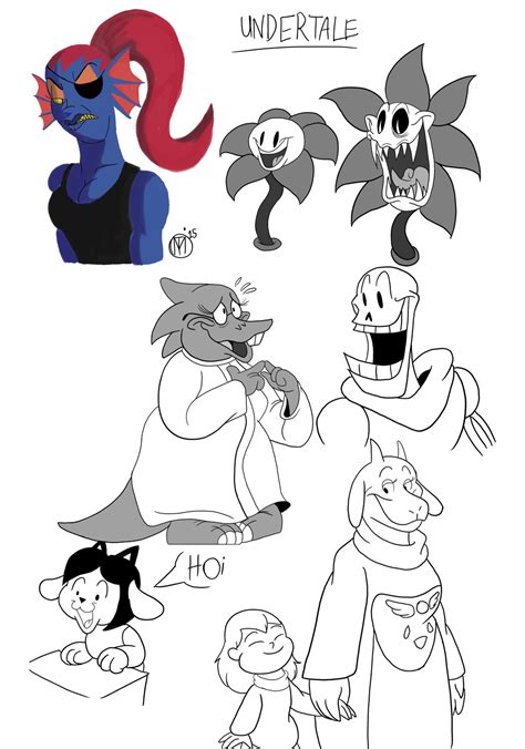 Undertale Doodles — Weasyl