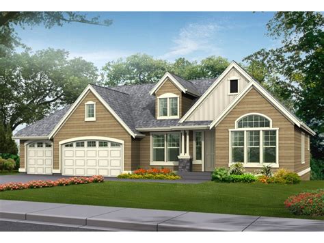 Craftsman Style Ranch House Plans Craftsman Style Ranch Home Plan