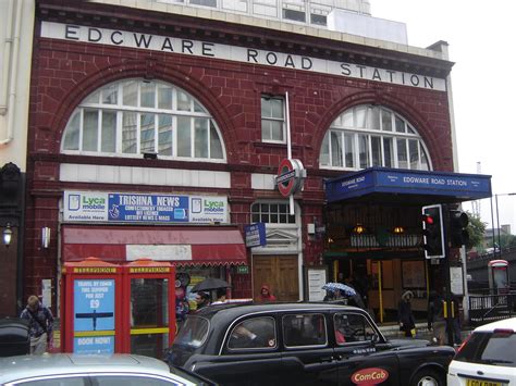 London Edgware Road Underground Station Harrynl Flickr