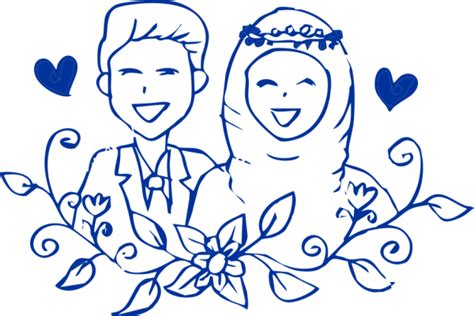 Gambar Orang Nikah Kartun Png Adzka