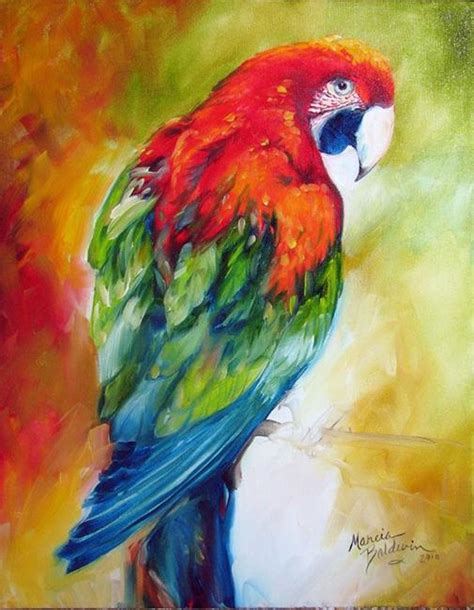 Parrots Paintings