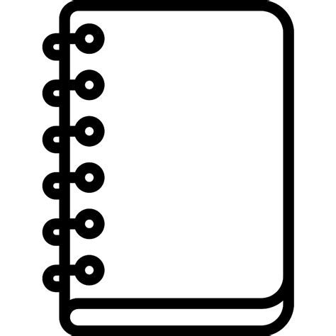 Notebook Vector Svg Icon Svg Repo