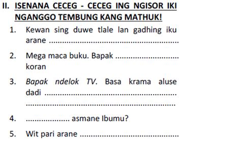 Pasangan aksara jawa galeri pendidikan dasar. Kumpulan Soal UKK Bahasa Jawa SD Kelas 1,2,3,4,5 Lengkap Dengan Kunci Jawaban | Blognya Abiey Kayla