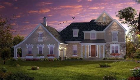 Traditional Style With 3 Bed 3 Bath 2 Car Garage House Plans