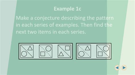 Geometry Lesson 21 Inductive Reasoning Youtube