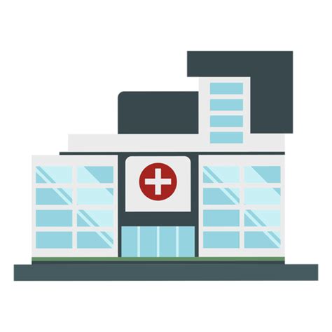 Hospital simple building - Transparent PNG & SVG vector file