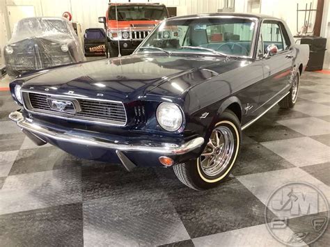 1966 Ford Mustang Vin 6r07c123031 Jeff Martin Auctioneers Inc