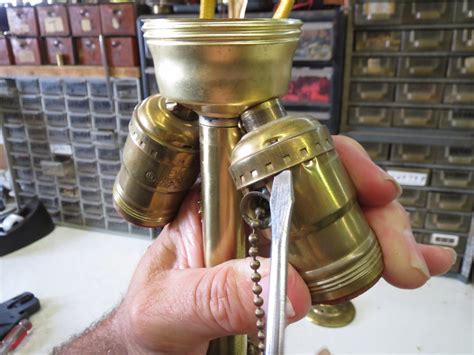 Table lamps will give you enough light in your office without costing as much as a ceiling lamp or a set of light bulbs around the room. Lamp Parts and Repair | Lamp Doctor: Brass Table Lamp Pull Chain Cluster Repair