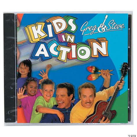 Greg And Steve Kids In Action Cd Oriental Trading