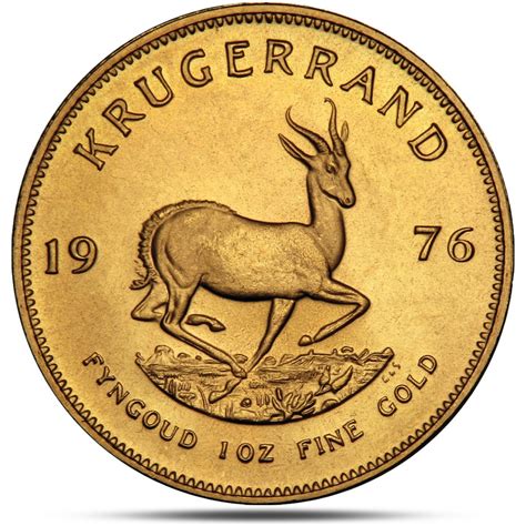 1 Oz Gold South African Krugerrand Coins Random Years