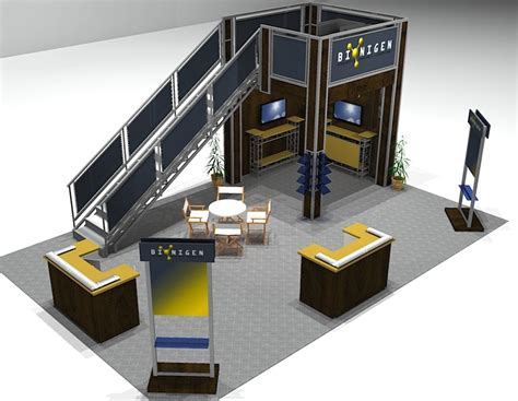 Our Double Deck Multi Level Exhibit Design Options Turnkey Trade Show