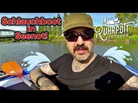 Schlauchboot In Seenot Ruhrpott Outdoor 1815 YouTube
