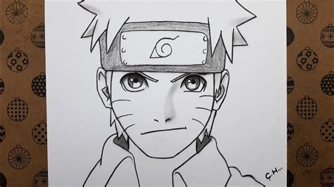 Kolay Anime Çizimi Adım Adım Naruto Nasıl Çizilir Karakalem Kolay Çizimler YouTube