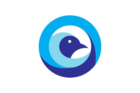 Colorful Geometric Bird Logo Branding And Logo Templates ~ Creative Market