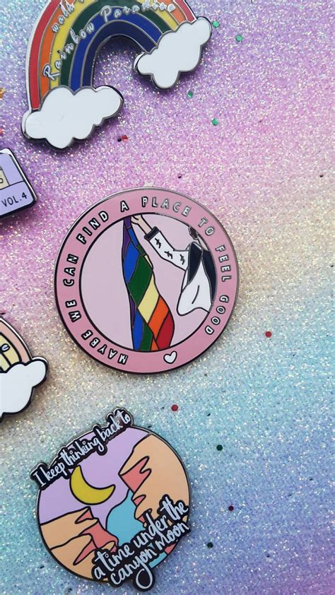 Pride Enamel Pin Lgbt Pins Bisexual Pin Pansexual Pin Etsy