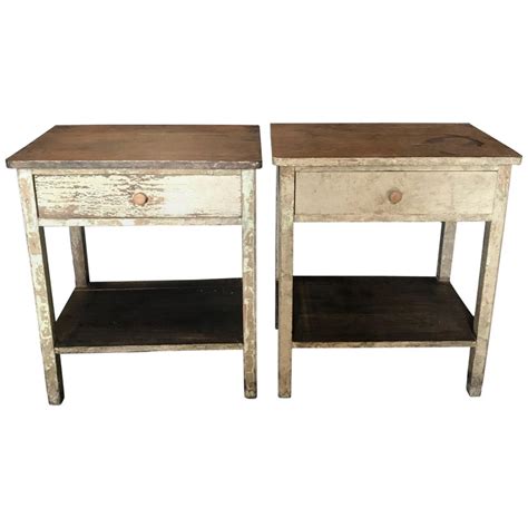Maybe you would like to learn more about one of these? Americana Pair of Maine Nightstands with Original Ivory ...