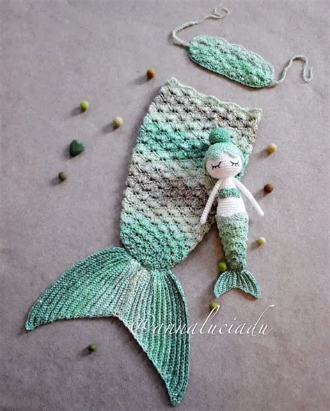 9 Super Sweet Crochet Baby Mermaid Tail Patterns Everyone Will Adore