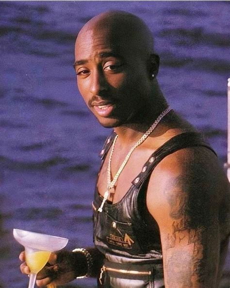 Tupac During His Photoshoot For The 1996 Album Alleyezonme Tupac