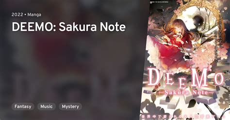 Deemo Sakura Note · Anilist