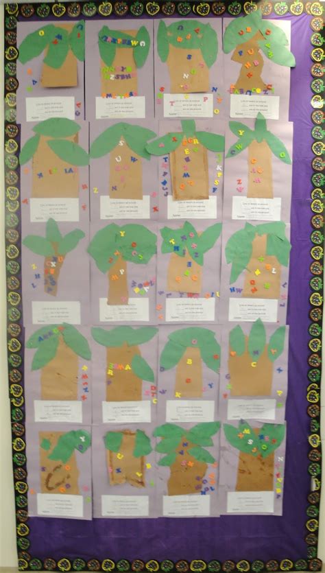 Mrsburns Kindergarten Hallway Bulletin Boards