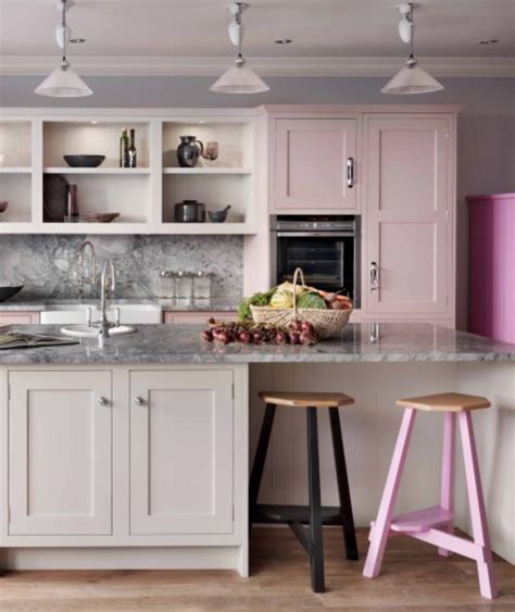 Delight In The Sunlight Pink And Black Kitchen