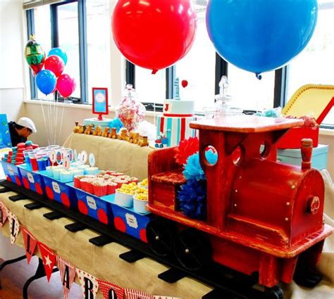 20 Train Themed Birthday Party