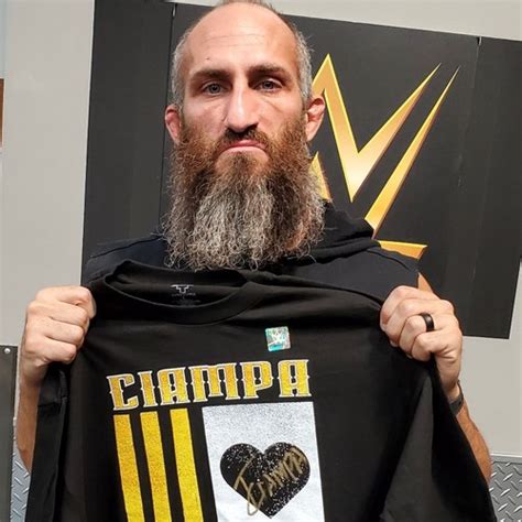 Tommaso Ciampa Signed Blackheart Authentic T Shirt Wwe Auction