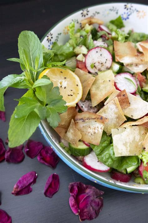 Fattoush Arabic Salad Kravings Food Adventures