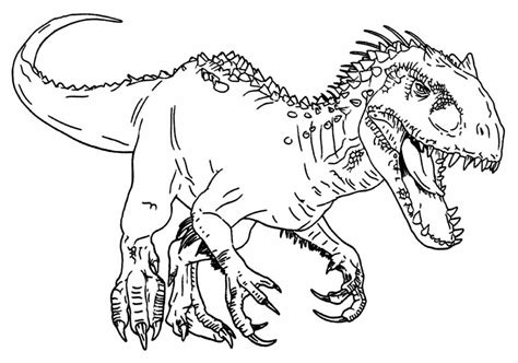 Desenhos De Jurassic Park Para Colorir Bora Colorir