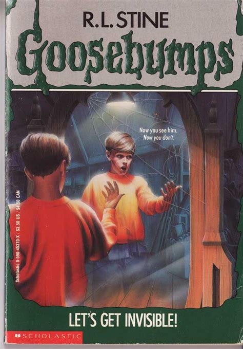 Goosebumps Book Cover Art
