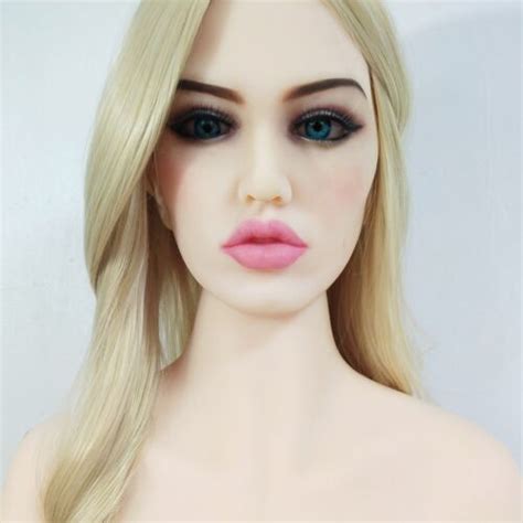 realistic sex doll head tpe lifelike oral sex thick lips love toy heads for men ebay
