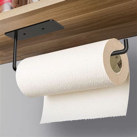 Buy Self Adhesive Paper Towel Holder Under Kitchen Cabinet Vanwood