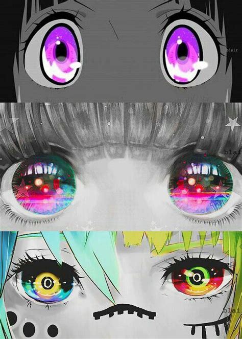 Different Styles Of Anime Eyes T3 Eyes Pinterest