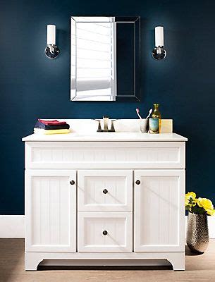 Maybe you would like to learn more about one of these? GLACIER BAY Whitton 42-inch W Vanity Combo with White ...