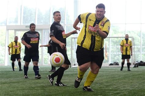 Super Slimmer Men Lose Staggering Amount Of Weight Playing Man V Fat Football Staffordshire Live