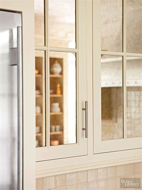 Vintage brass glass curio display cabinet 6 sides 3 shelf table top collectibles stylish curio cabinet mounted on brass frame and covered with glass. A Timeless Kitchen Packed with Personality | Kitchen ...