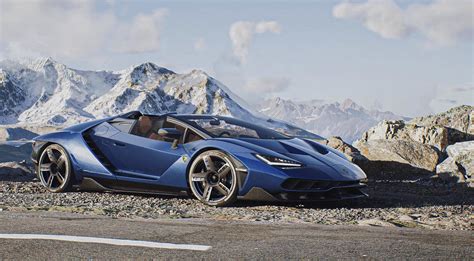 David Baylis Design Lamborghini Centenario Ue5 Automotive Rendering