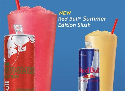 Red Bull Slushes Are Back At Sonic Red Bull Red Bull Drinks Slush