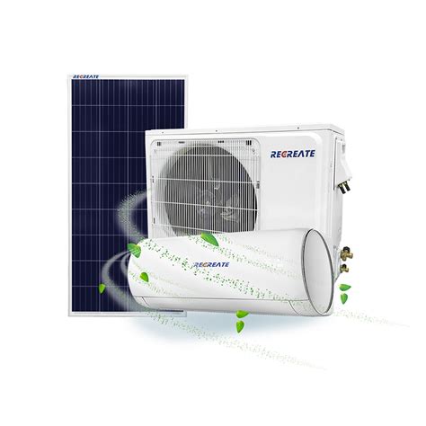 Pure Solar Powered 9000btu Solar Air Conditioner Wall Split Unit