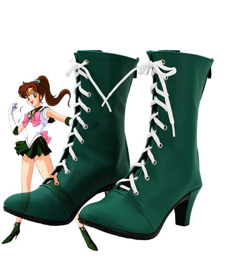 Sailor Moon Sailor Jupiter Makoto Kino Cosplay Shoes Boots Custom Made In Shoes From Novelty